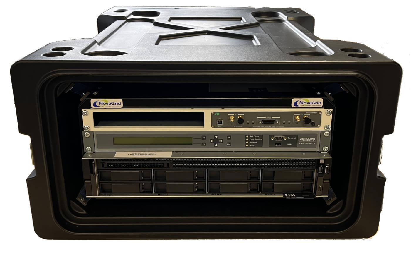 TCMS — rugged transportable enclosure with integrated server stack